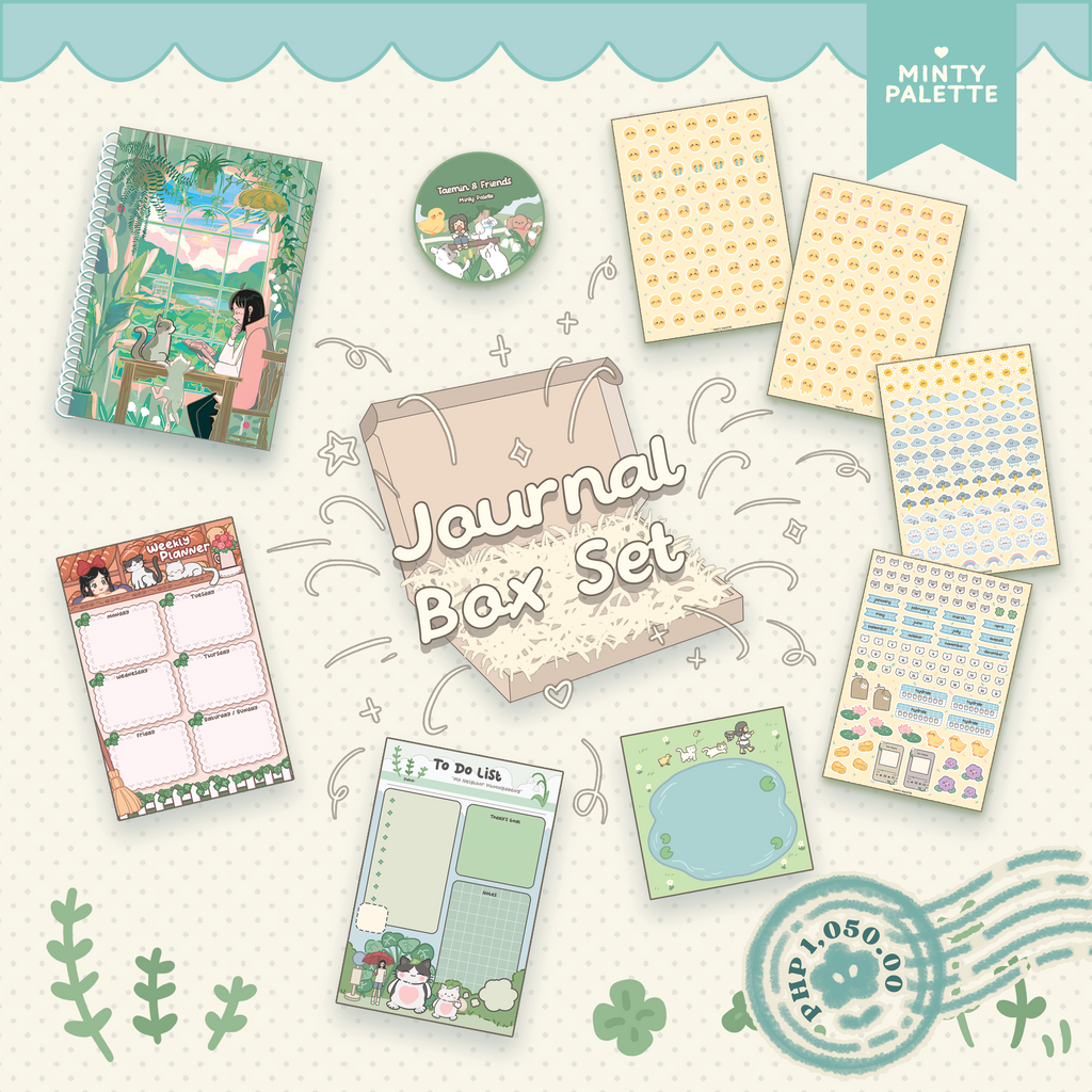 Taemin Journaling Collection – K-pop Stationery Box Set | SHINee Fan Merch