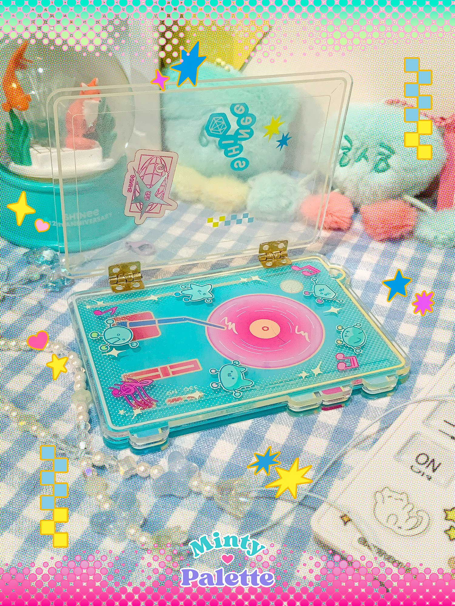 SHINee Inspired Turntable Acrylic Photocard Holder