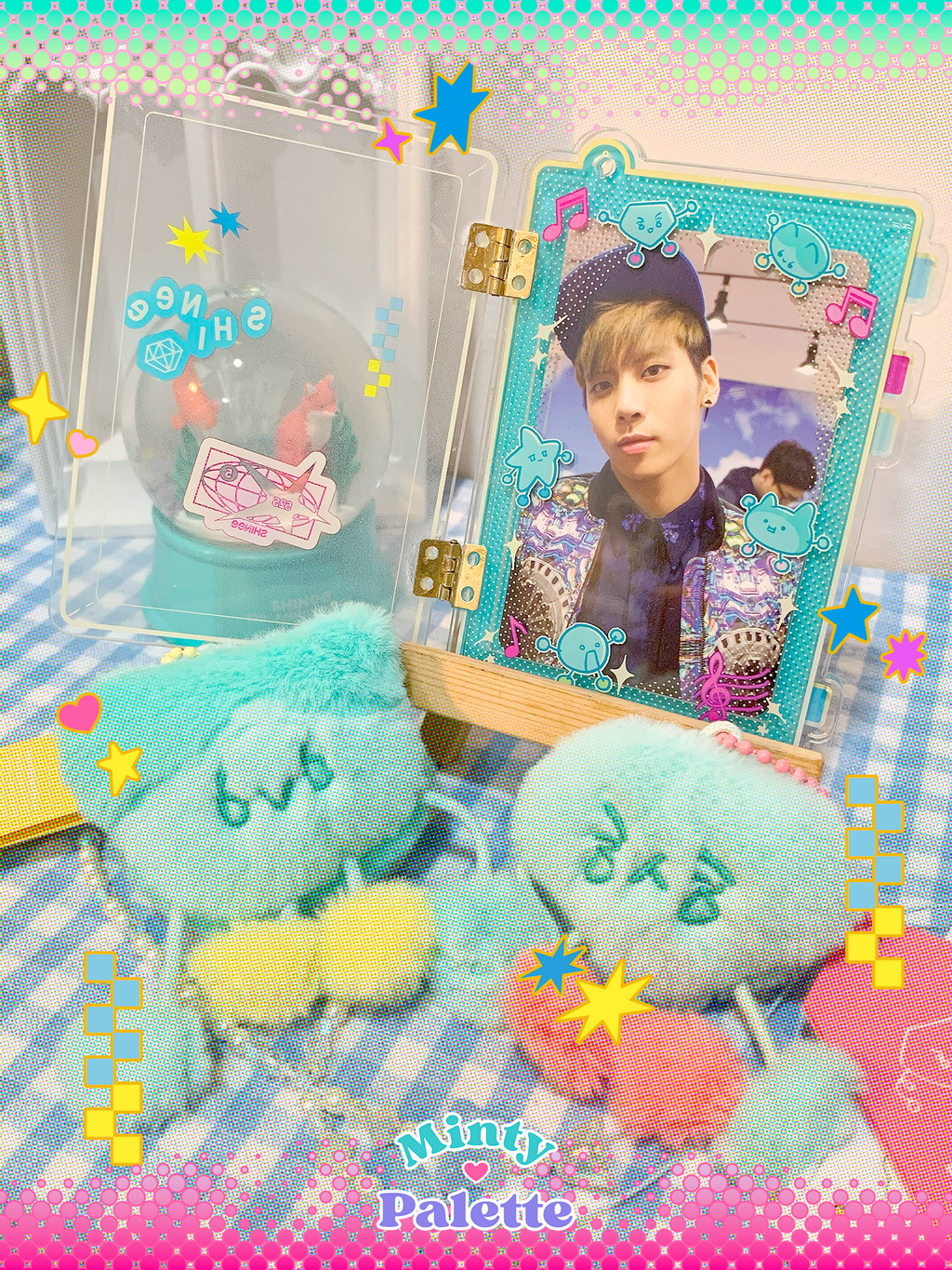 SHINee Inspired Turntable Acrylic Photocard Holder