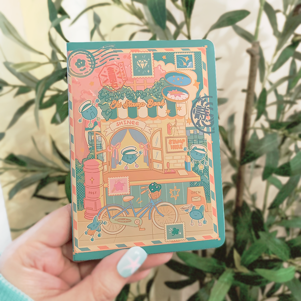 SHINee Inspired Passport Stamp Book – Travel Journal for K-pop Fans