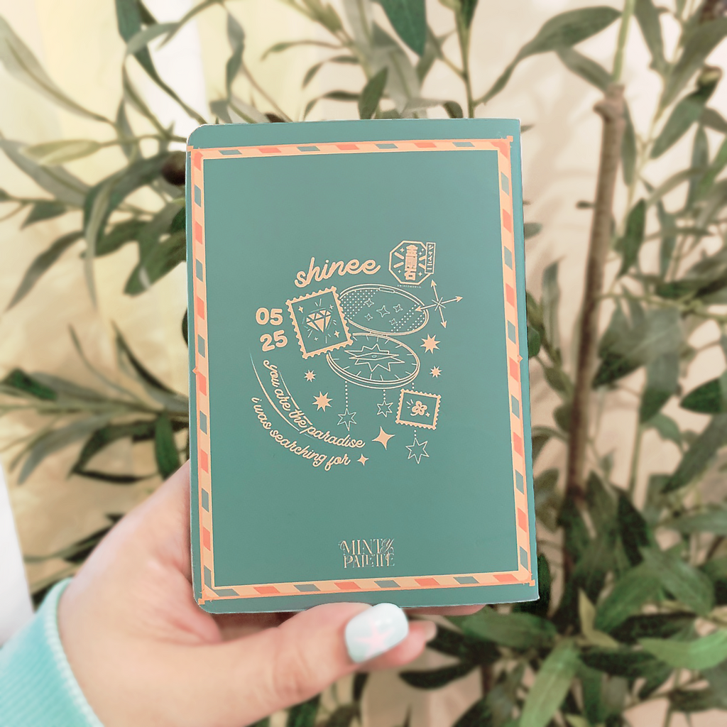 SHINee Inspired Passport Stamp Book – Travel Journal for K-pop Fans