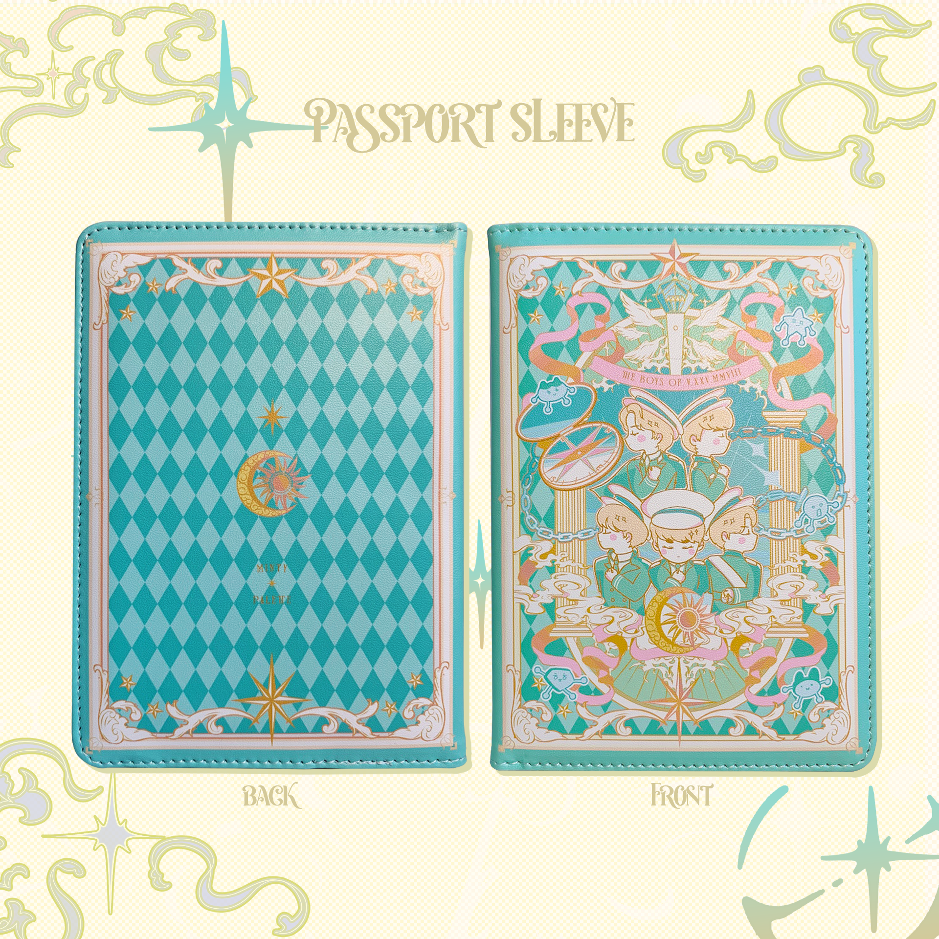 SHINee Inspired Passport Case | K-pop Fan Travel Accessory