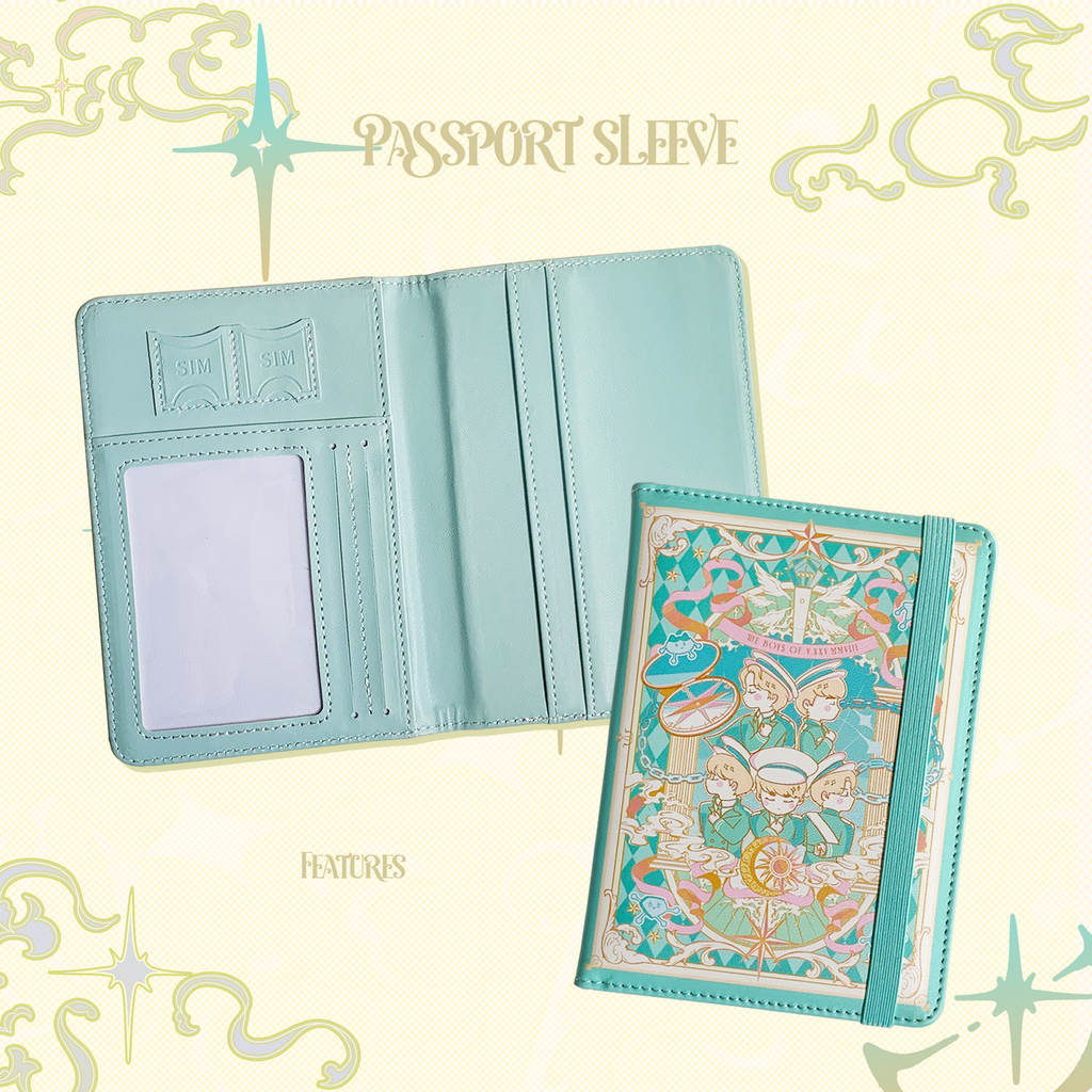 SHINee Inspired Passport Case | K-pop Fan Travel Accessory