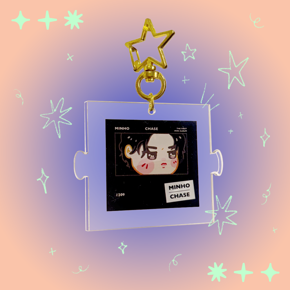 SHINee Puzzle Keychain | K-pop Acrylic Keychain