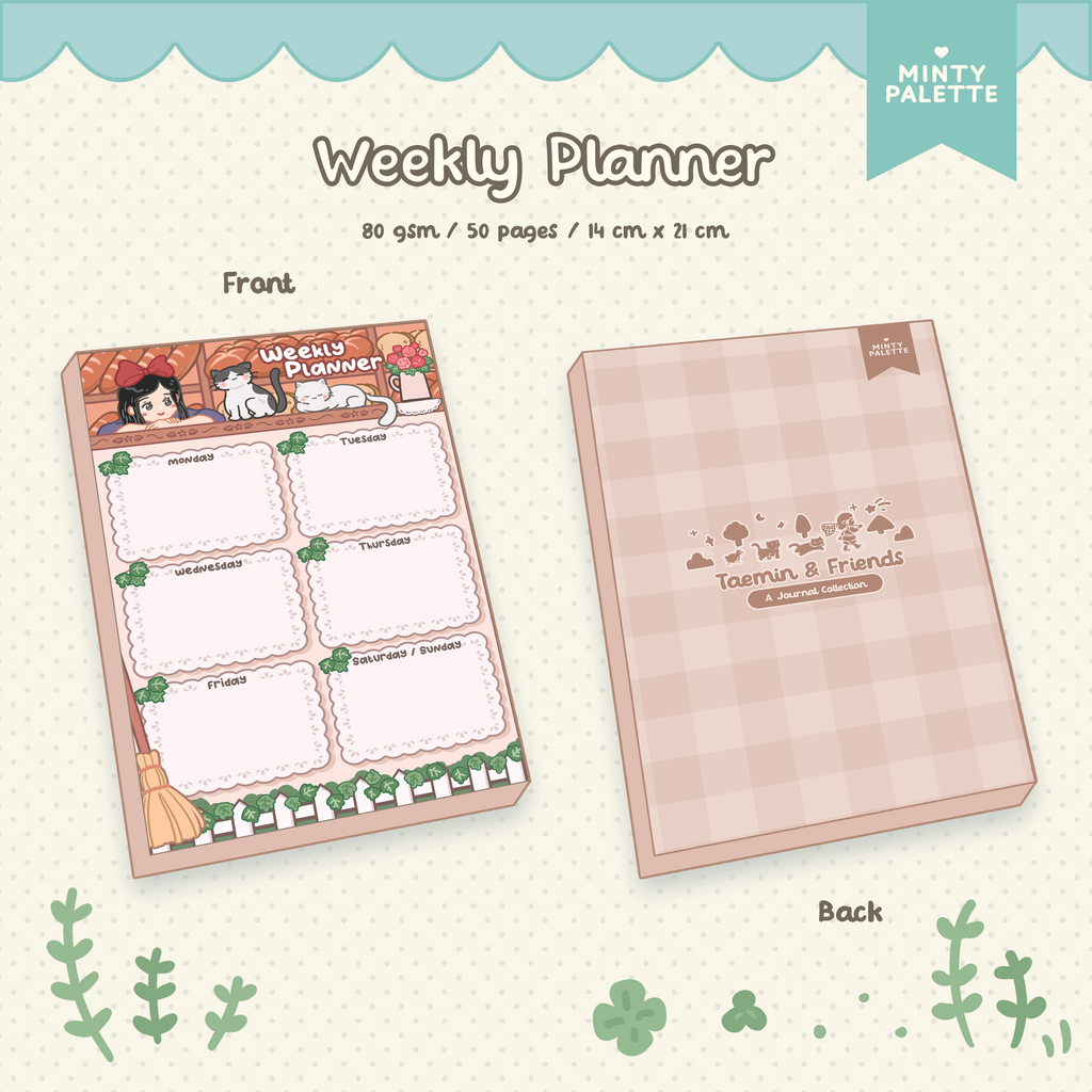 Taemin Journaling Collection – K-pop Stationery Box Set | SHINee Fan Merch