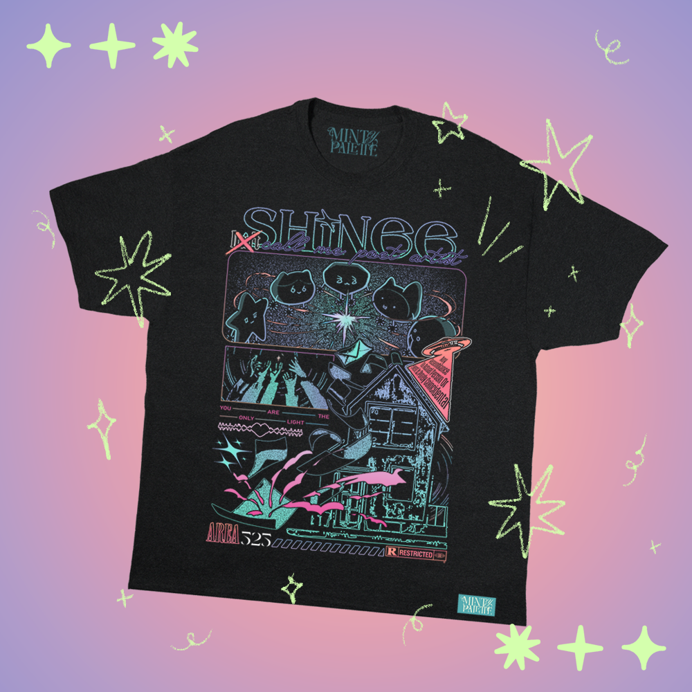 SHINee Starlight T-Shirt | Poet Artist K-pop Merch Tee