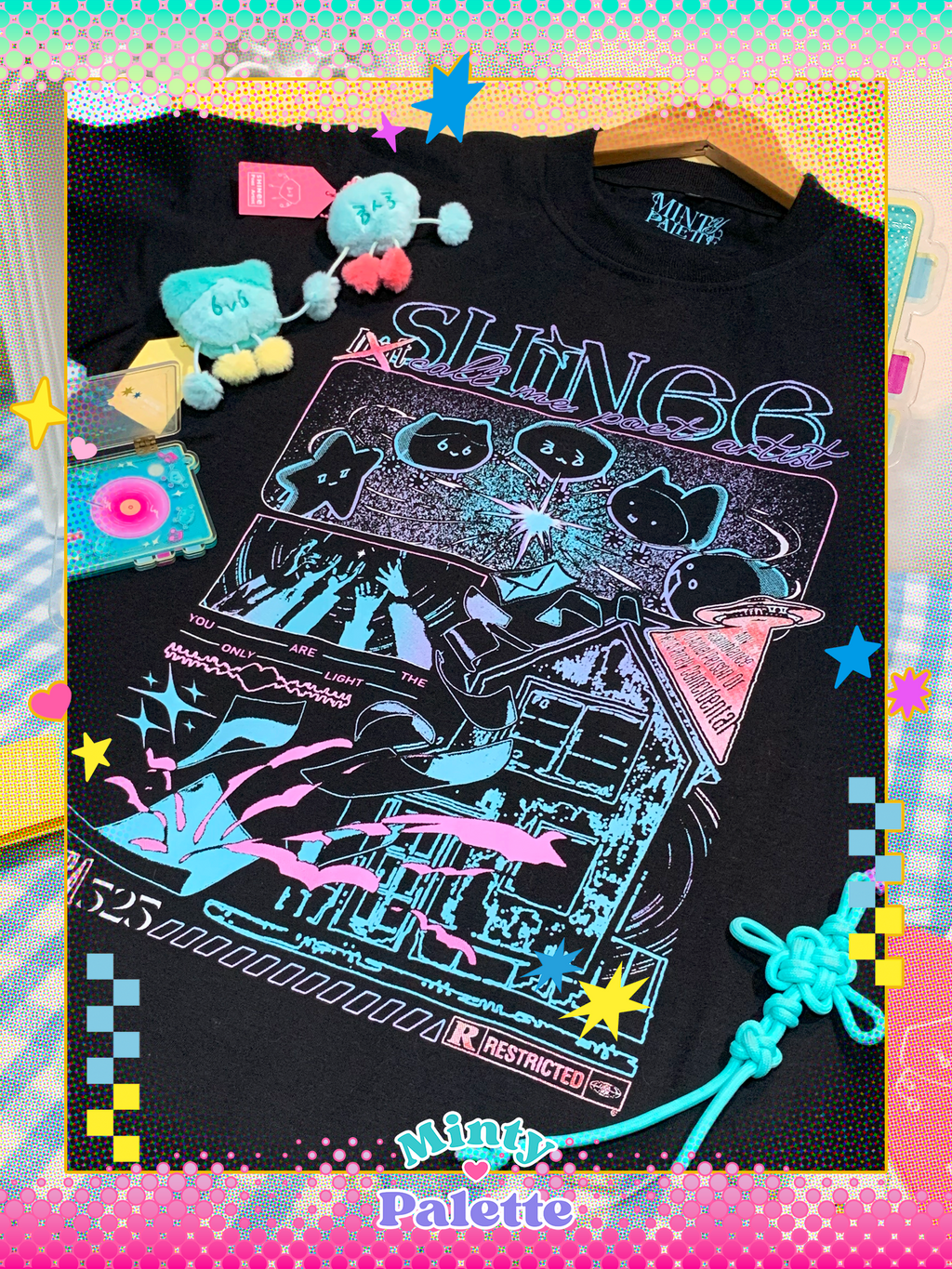 SHINee Starlight T-Shirt | Poet Artist K-pop Merch Tee
